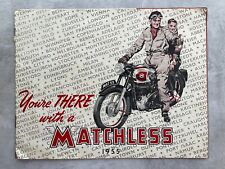 Matchless market motorcycle for sale  COLCHESTER