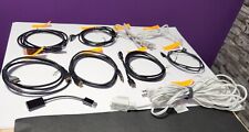 5 CABLES HDMI, 1 cable Display Port, 2 cables Ethernet CAT5, 1 combo HDMI a DP segunda mano  Embacar hacia Argentina