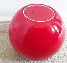 Glass Vase Flower table Modern Art Home Red globe Decorative decor contemporary  for sale  Shipping to South Africa