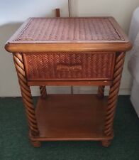 Rattan one drawer for sale  WORTHING