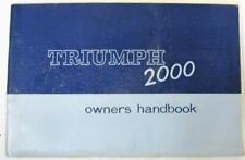 Triumph 2000 car for sale  LEICESTER