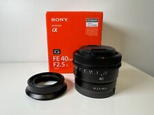 Używany, Sony lens FE 40 mm f2.5 G  na sprzedaż  PL