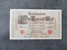 Reichsbanknote 1000 mark gebraucht kaufen  Engelskirchen