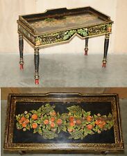 STUNNING ANTIQUE SWEDISH PAINTED WRITING DRESSING TABLE DESK WITH TWIN DRAWERS for sale  Shipping to South Africa