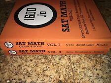 sat math 1 2 exam prep book for sale  Inverness