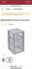 Wilko modular drawer for sale  EDGWARE