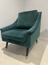 Arm chair green for sale  ALTRINCHAM