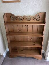 Antique Pine Art deco style bookcase for sale  RIPON