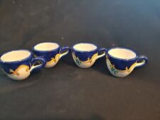 Vietri Italy Set of 4 Espresso Cups Handmade for sale  Shipping to South Africa