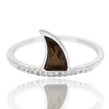 Smoky Topaz Gemstone Designer Ring 925 Sterling Silver CZ Wedding Gift Jewelry comprar usado  Enviando para Brazil