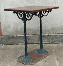 Occasion, Table Bistrot Ancienne/pied fonte volutes/bar ancien/table ancienne bar d'occasion  Les Herbiers