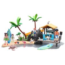 Playmobil family Fun 6979 vacaciones mar isla isla caribeña palmas tobogan palme segunda mano  Embacar hacia Spain