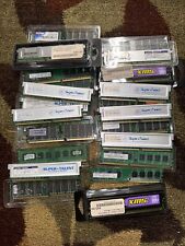 Mixed Lot DDR Of 28 Samsung Kingston Super Talent Patriot DDR-2 DDR-3 for sale  Shipping to South Africa
