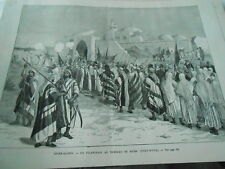 Gravure 1879 - Terre Sainte un pèlerinage au tombeau de Moïse segunda mano  Embacar hacia Argentina