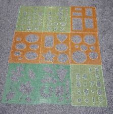 Various plastic stencils for sale  COVENTRY