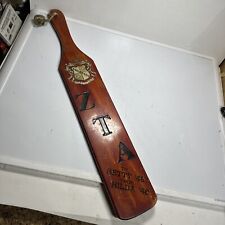 Vintage Zeta Tau Alpha ZTA Paddle Butler University Alpha Delta Chapter 22” Y1 for sale  Shipping to South Africa