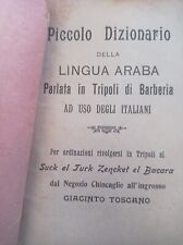 dizionario arabo usato  Brindisi