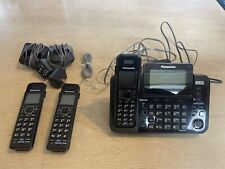 Telefone sem fio Panasonic KX-TG9541 2 linhas e dois aparelhos KX-TGA950 veja Desc. comprar usado  Enviando para Brazil