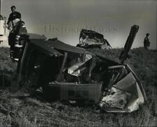 Usado, 1992 Press Photo Wreckage of 1983 Chevrolet Chevette on Highway 59 - mja01221 comprar usado  Enviando para Brazil