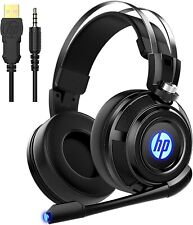 HP Wired Stereo Gaming Headset with mic, One Headset and LED Light w microphone for sale  Shipping to South Africa