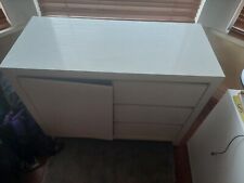 white gloss cupboard for sale  LIVERPOOL