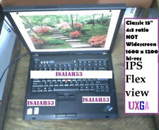 Notebook Lenovo T601F ✅FRANKENPAD✅ INTEL GPU, NOVO LCD 15" UXGA IPS Flexview T60/61 comprar usado  Enviando para Brazil
