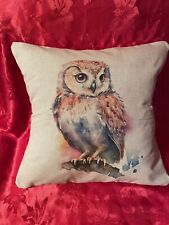 Handmade owl cushion for sale  NOTTINGHAM