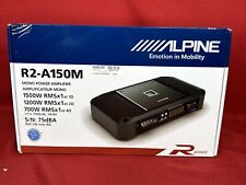 Amplificador mono Alpine R-Series R2-A150M alto desempenho classe D com 1500W RMS comprar usado  Enviando para Brazil