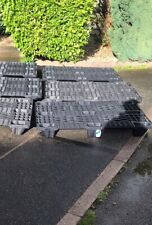 Black plastic pallets for sale  WELLINGBOROUGH