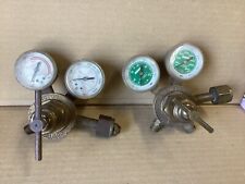 Victor  Regulators oxygen acetylene  gauges for parts or repair, used for sale  Shipping to South Africa