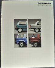 1992 Daihatsu Catalog Sales Brochure Charade Rocky 4x4 Excellent Original 92 d'occasion  Expédié en Belgium