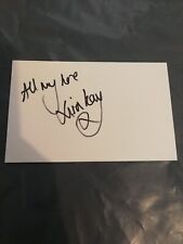 Lisa kay signed for sale  LEICESTER