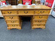 Pine captains desk for sale  UK