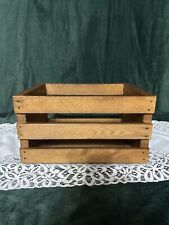 Wooden slatted box for sale  Dillwyn