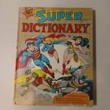 Used, DC Comics "The Super Dictionary" superman, batman hard cover Book 1978 rare for sale  Shipping to South Africa