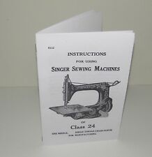Máquina de costura Singer reprodução manual 24 instruções comprar usado  Enviando para Brazil