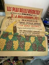 Affiche originale 1930 d'occasion  Marseille VII