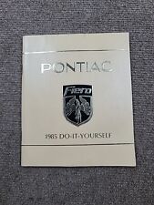 1985 pontiac fiero for sale  Mesa