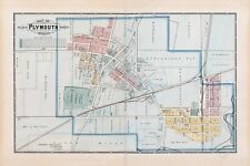 1893 map plymouth for sale  Saint Augustine