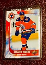 Connor McDavid Rookie 2015 Upper Deck Set Rare #6 Hockey Card Superstar Oilers, used for sale  Panama City