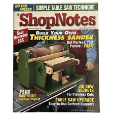 Shopnotes magazine single for sale  Morris Plains