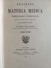 Trattato materia medica. usato  Sesto Fiorentino