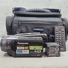 Videocámara Panasonic HDC-HS300 Full HD LEICA 120 GB HDD Paquete de 3 MOS, FUNCIONA, LIMPIA, usado segunda mano  Embacar hacia Argentina