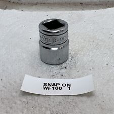 Vintage Snap-On Tools WF-100 5/16 BS 3/8” Drive 12 Point Socket USA for sale  Shipping to South Africa