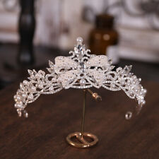 Pearl crystal tiara for sale  NORTHOLT