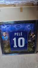 Pele signed framed for sale  GLASGOW
