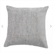 Grey chenille cushion for sale  UXBRIDGE