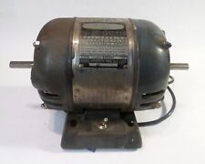 Used, Craftsman 1/2 HP dual 1/2" shaft electric Motor   115V  3450 RPM with Switch for sale  Franklin