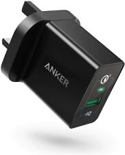 Anker 18w usb for sale  LEICESTER