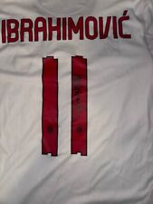 Maglia ibrahimovic firmata usato  Monteforte Irpino